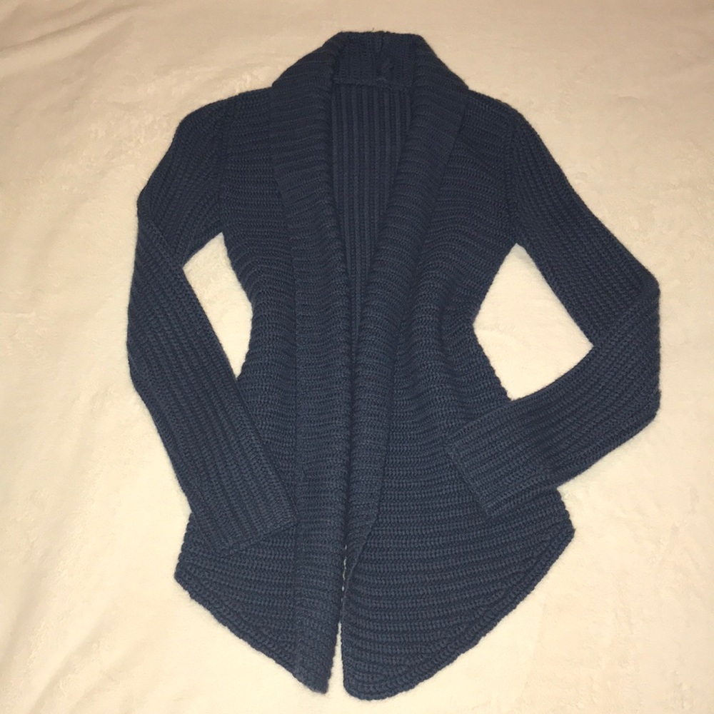 Blue Cardigan